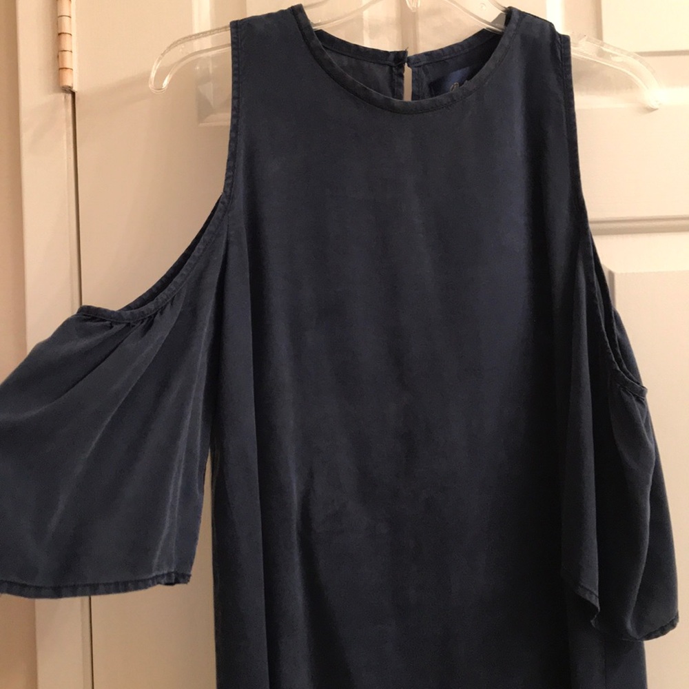 Navy mini dress